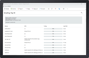 Scheduled reports WhatsUp Gold Scheduled reports