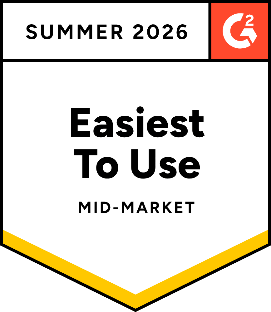 Easiest to Use Mid-Market - Summer 2026